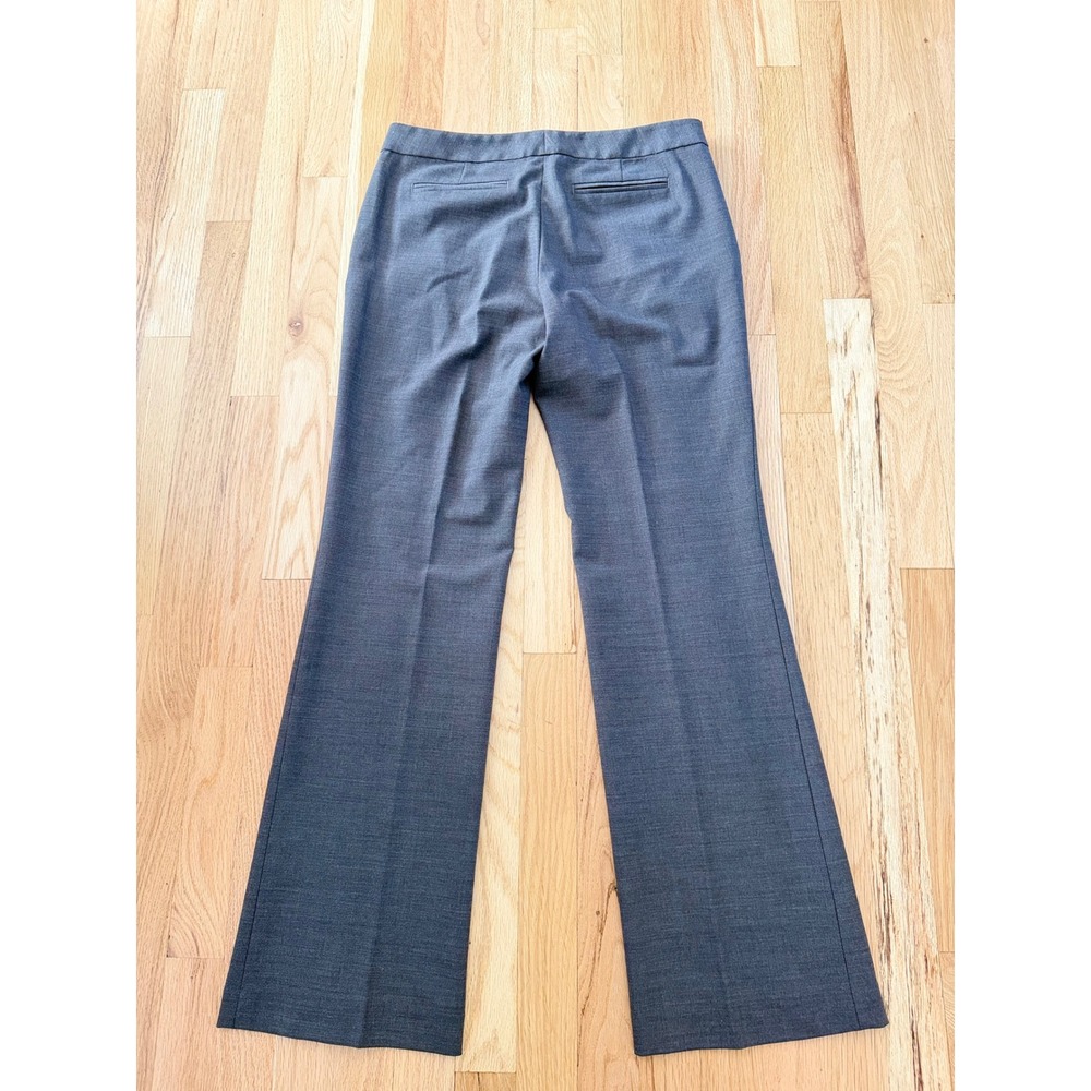 Rebecca Taylor Gray Wool Stretch Suit Blazer Trousers Feminine Office Size 4 - Picture 5 of 10